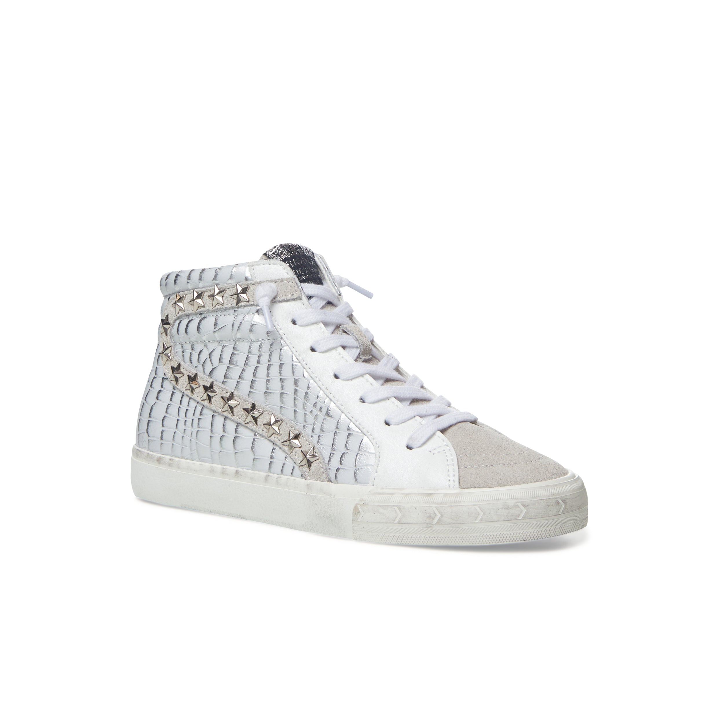 EDGE HIGH - LIGHT GREY CROCO