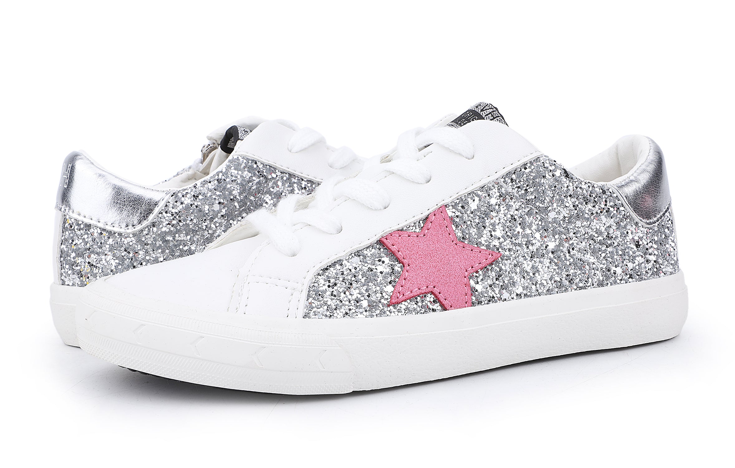 KIDS GLORIA - WHITE SILVER PINK
