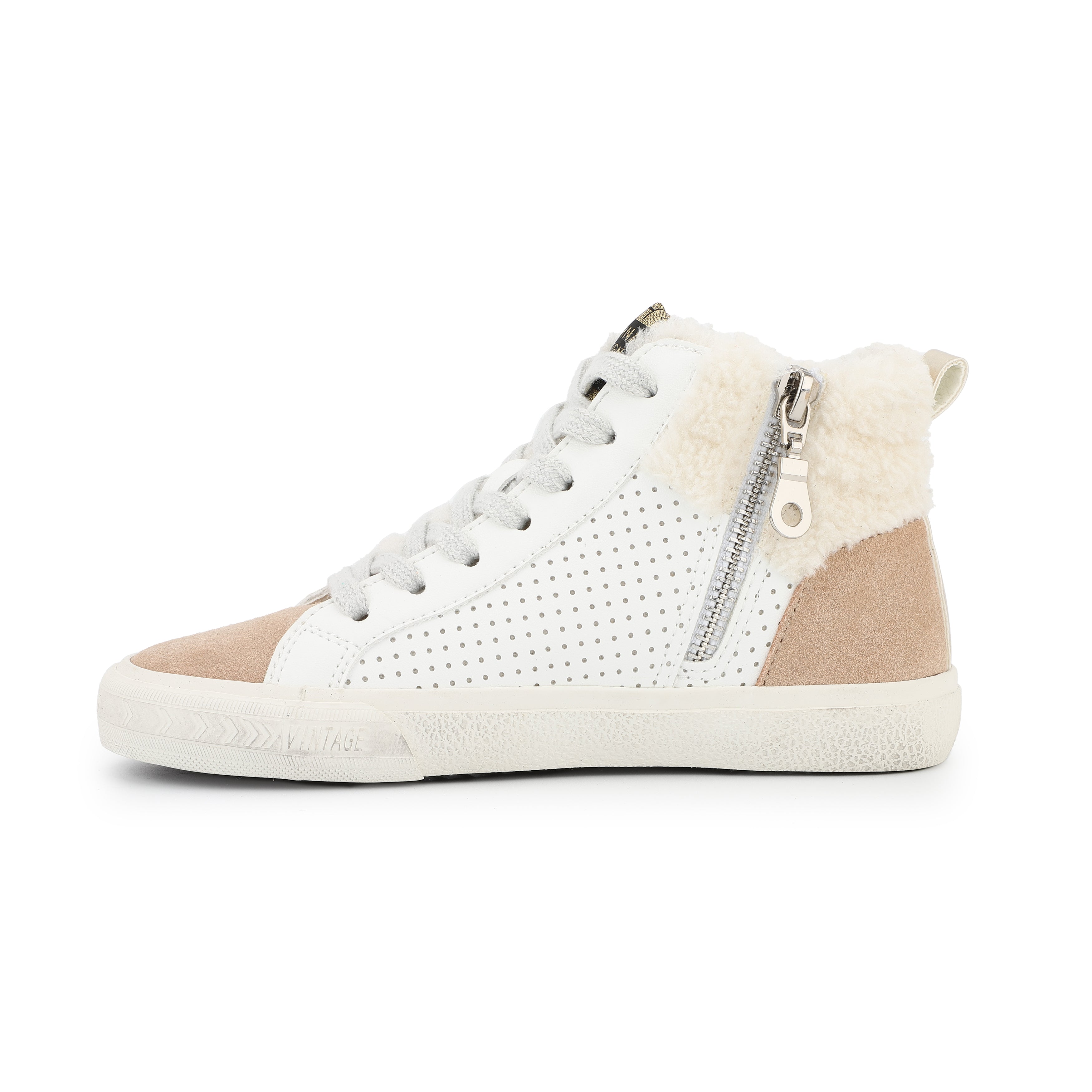 KIDS LANA - WHITE/ CAMEL