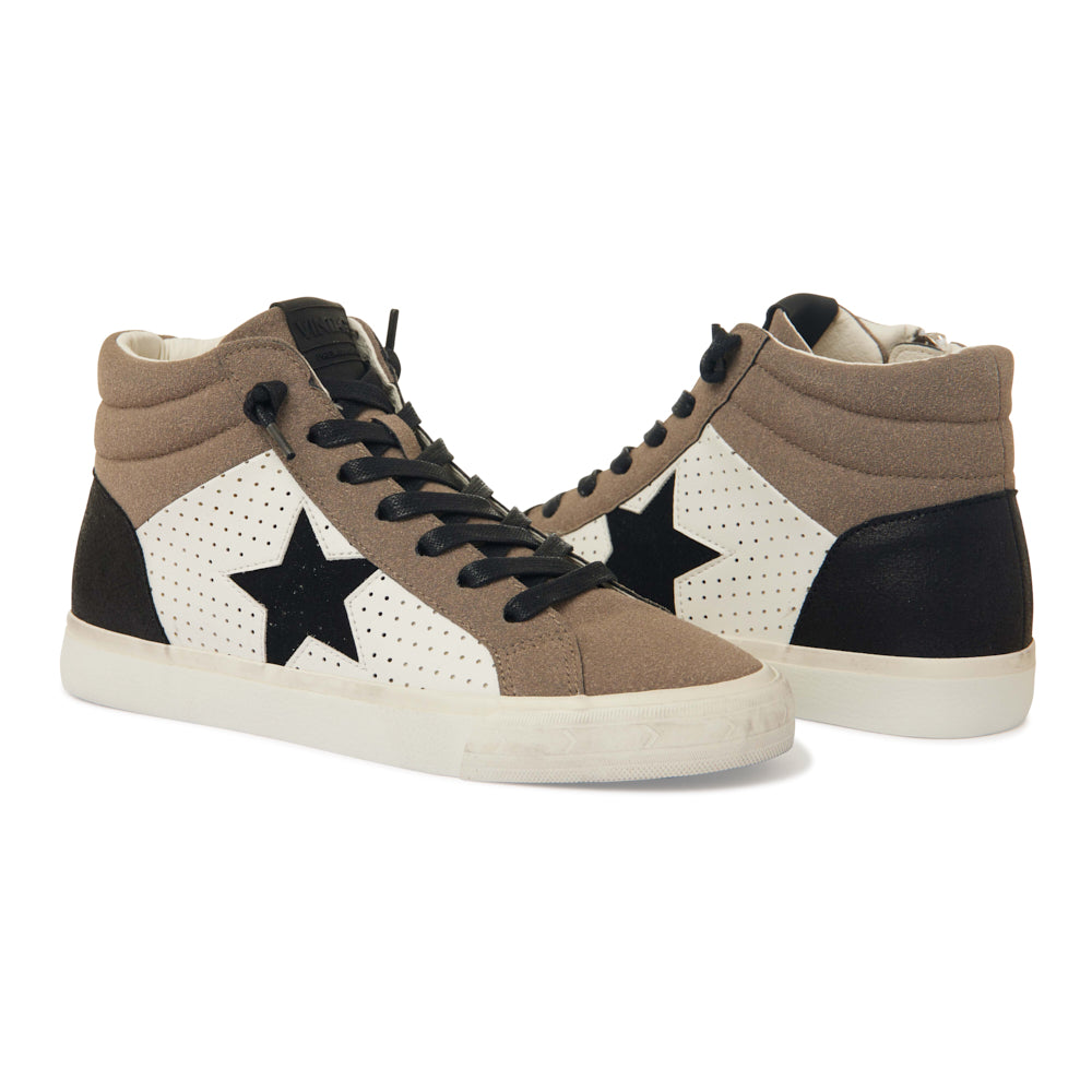 LESTER - BLACK/TAUPE