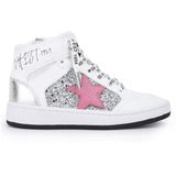 KIDS MAVIS - WHITE SILVER MULTI