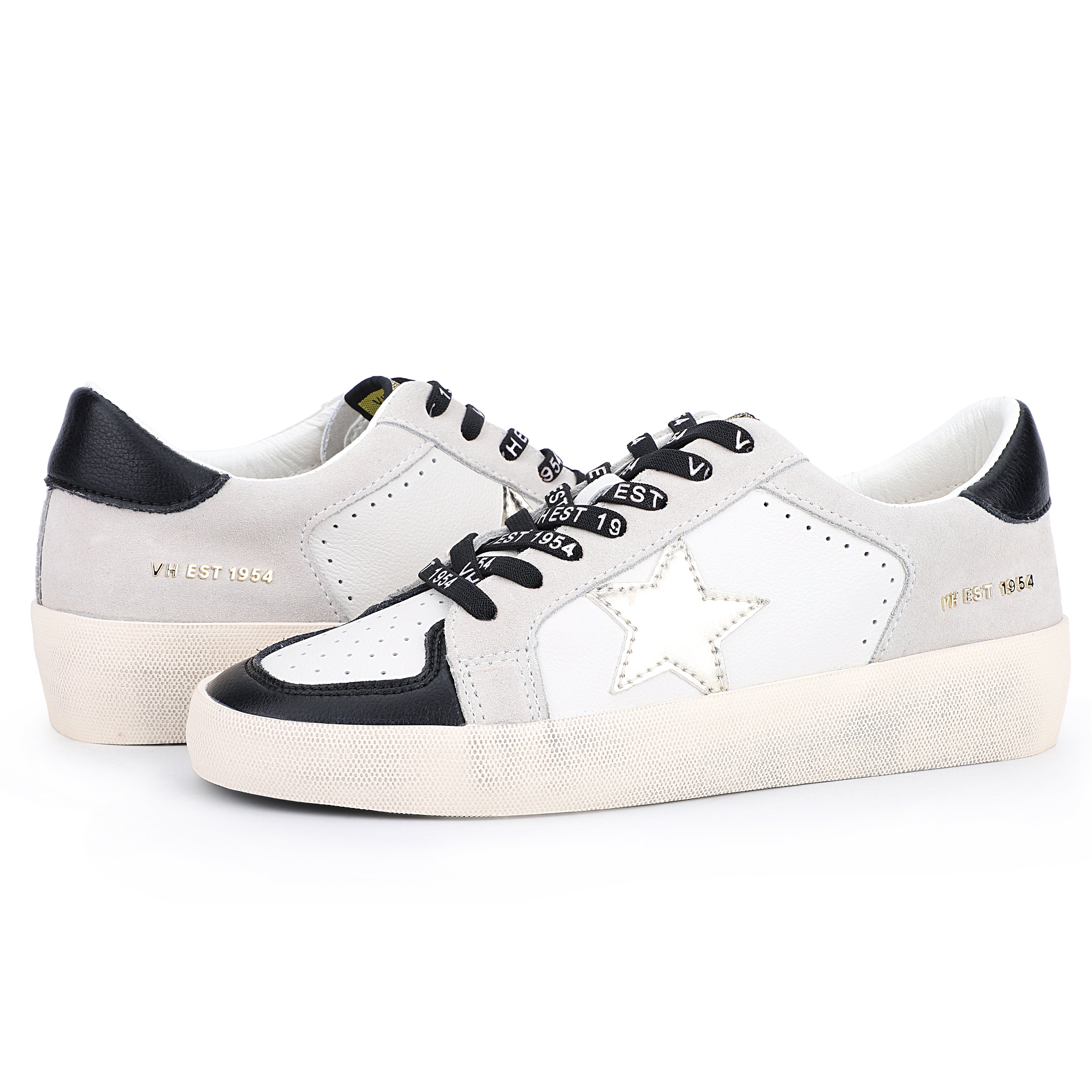 Oaklee - White/ Black/ Grey