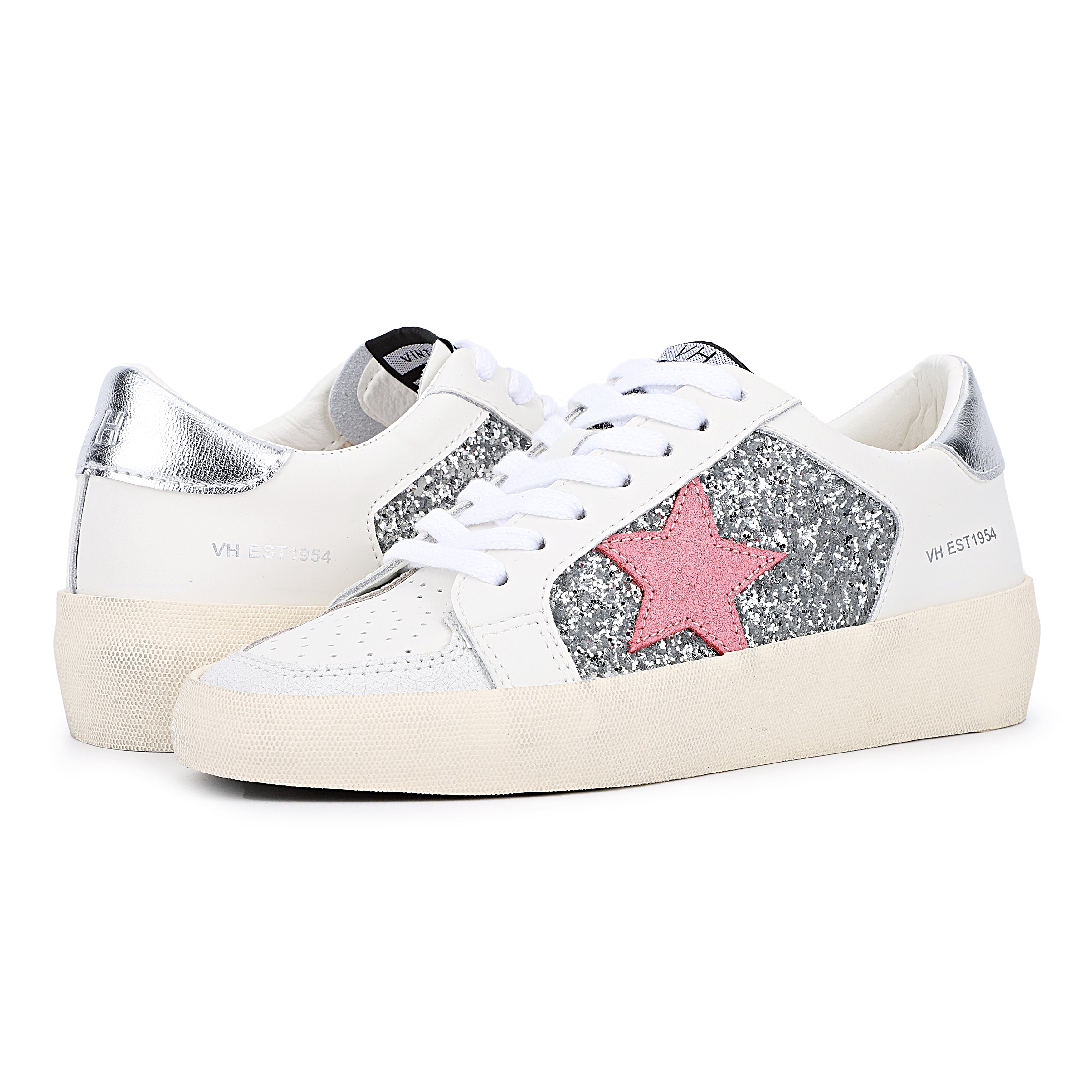 QUINN - WHITE/ SILVER