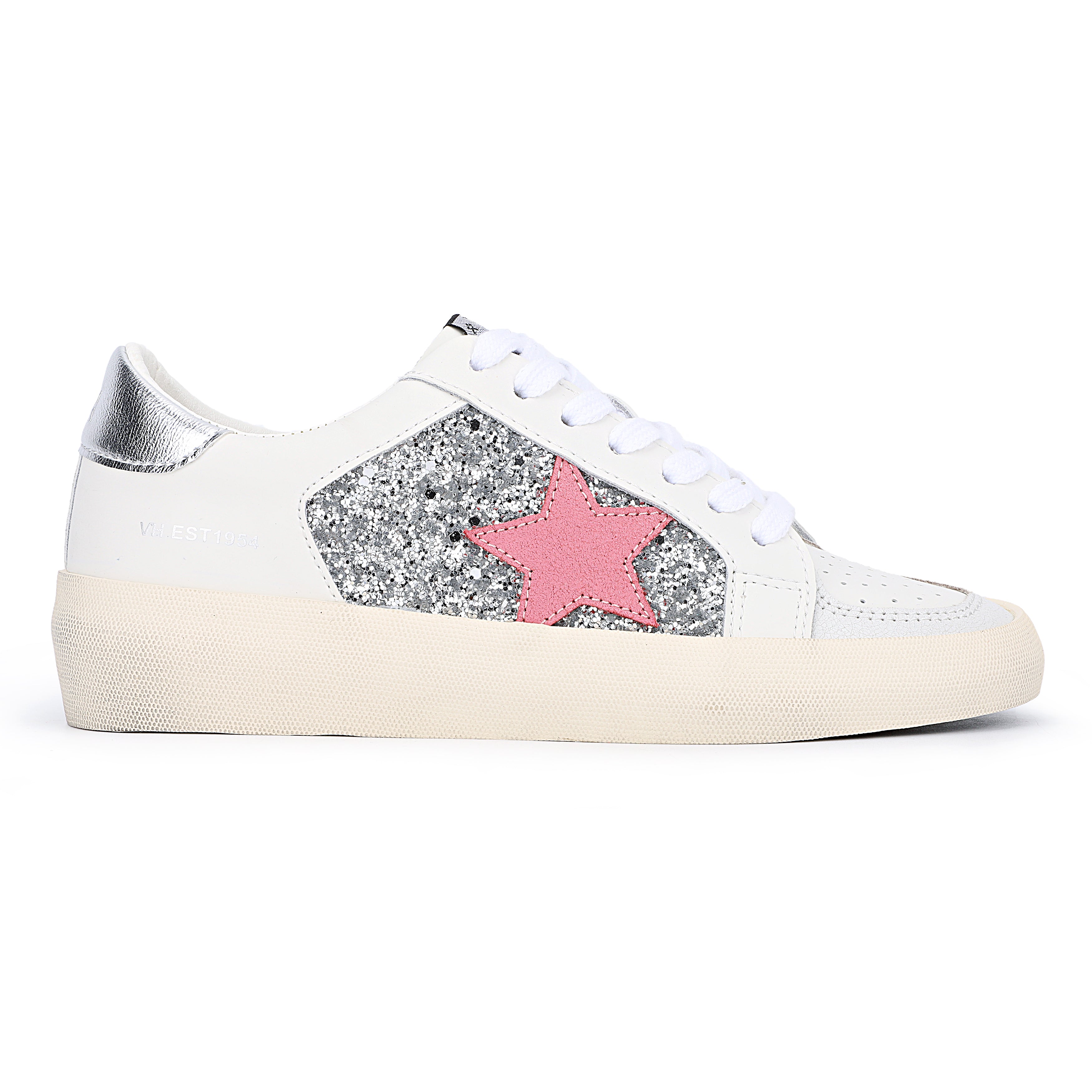 QUINN - WHITE/ SILVER