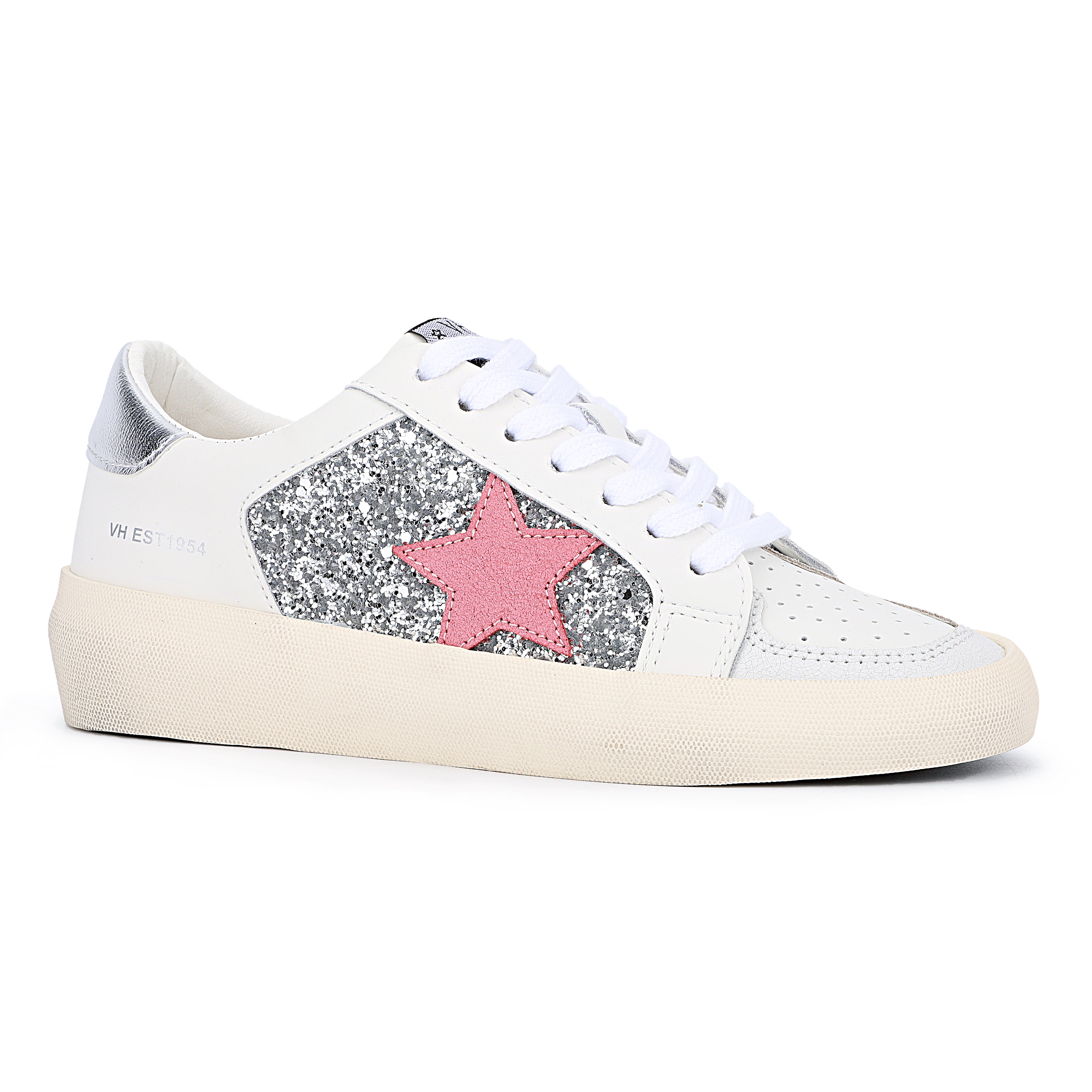 QUINN - WHITE/ SILVER
