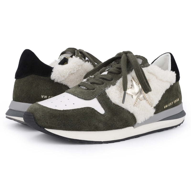 Rock - White/ Olive multi