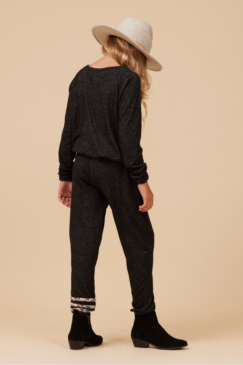 Vintage havana leopard joggers hot sale