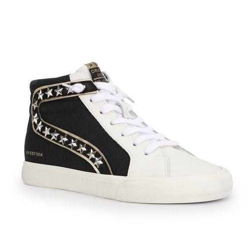 Black Vintage Havana Glitter High Top Sneakers BAILEY HIGH 16