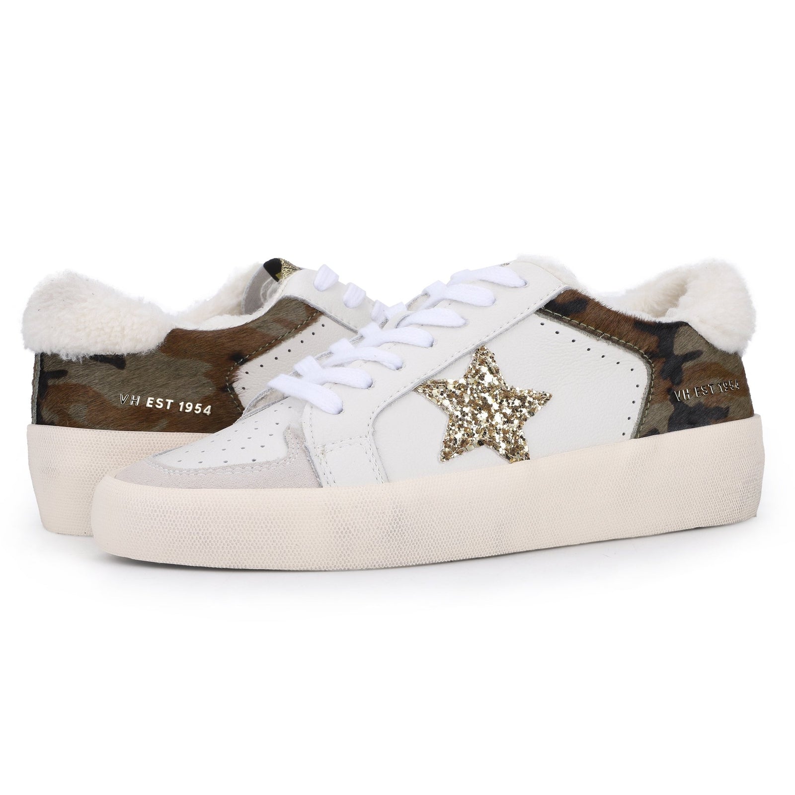 Vintage havana camo sneakers top