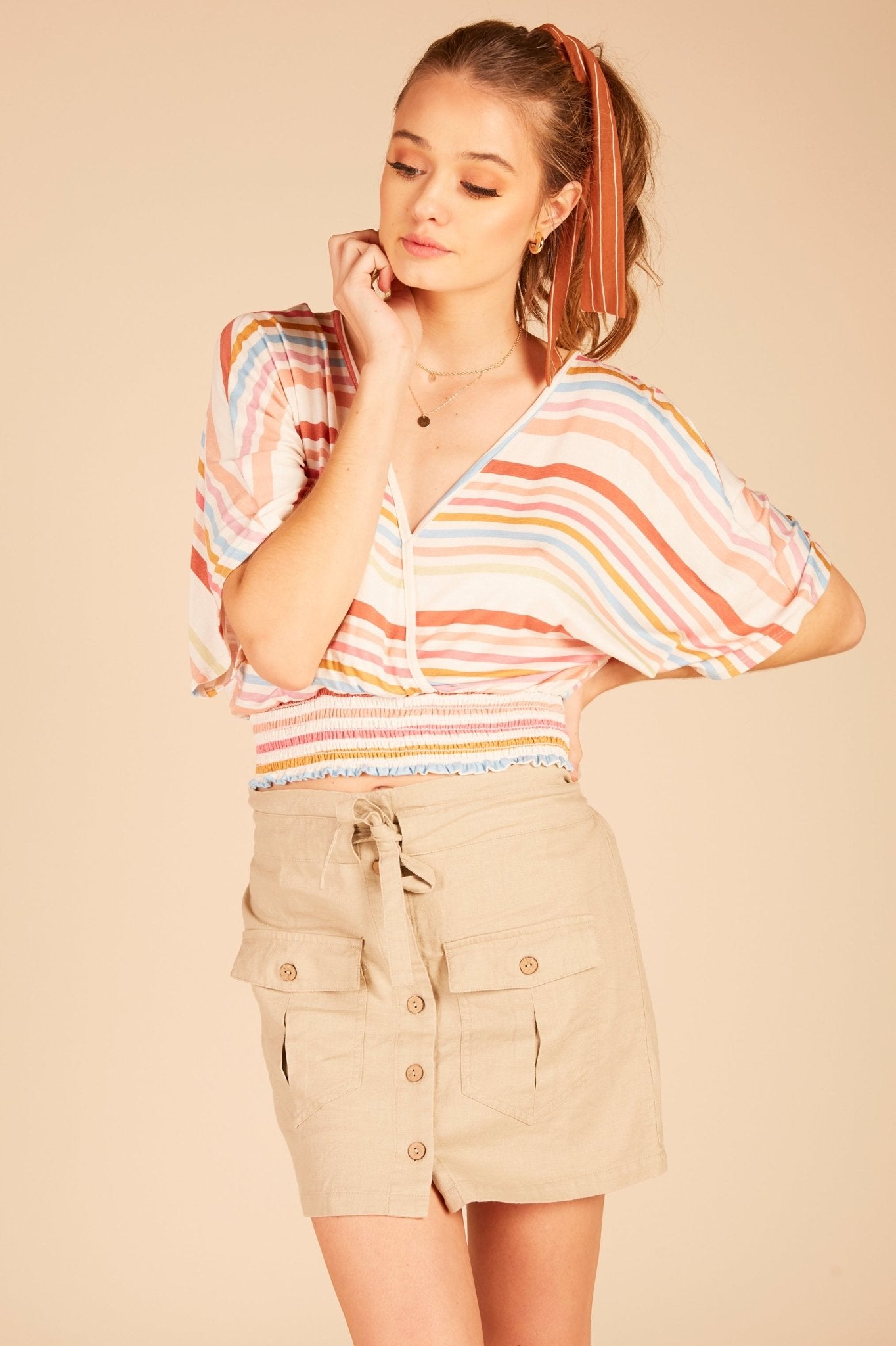 Cargo Mini Skirt