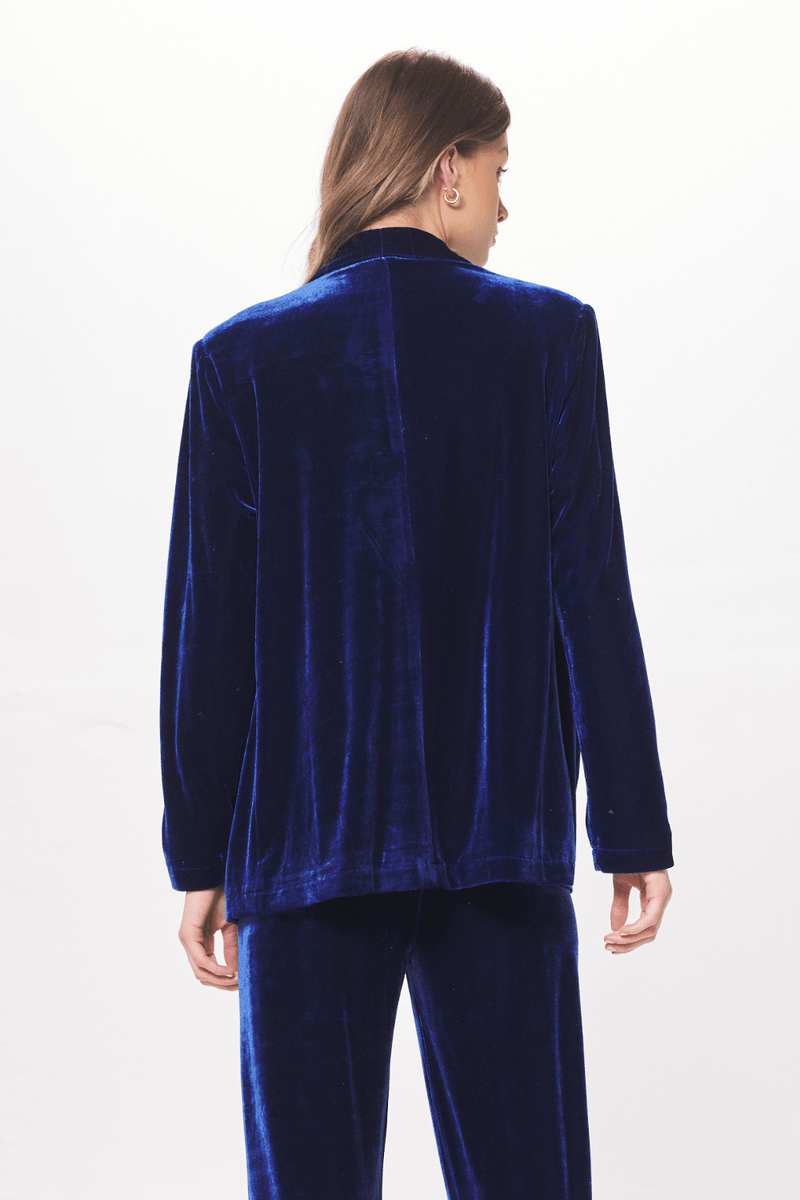 Vintage velvet blazer sales