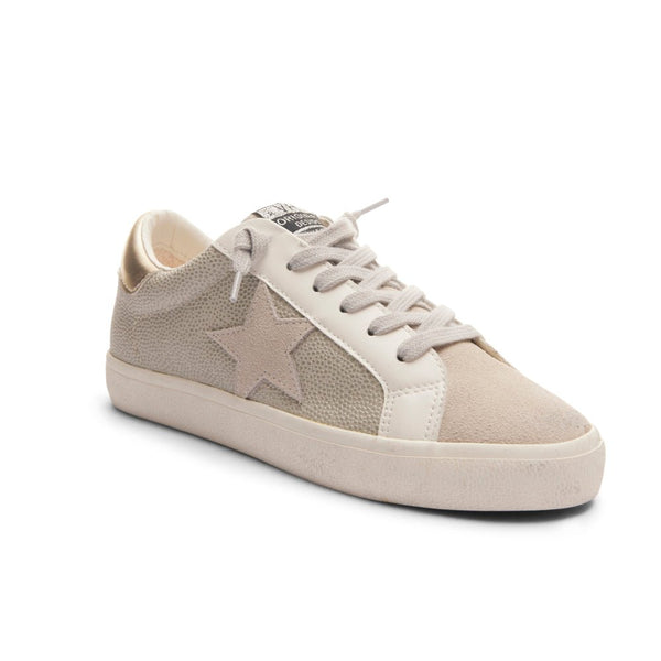 UNA VALERIE / ウナヴァレリェ Vintage Havana Girls' Valery Glitter Star Sneakers (Youth