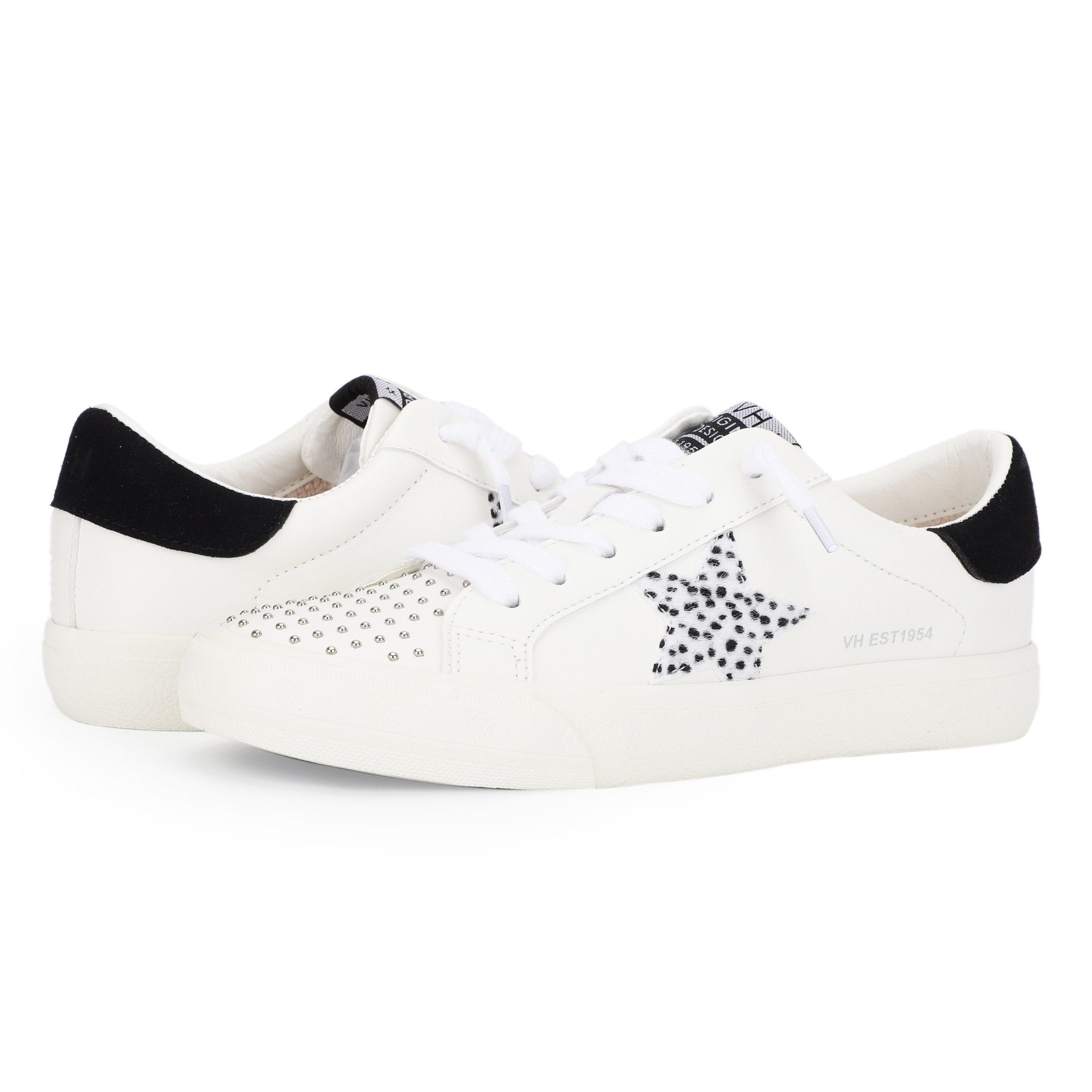 GRANDE - WHITE STUDDED CHEETAH MIX