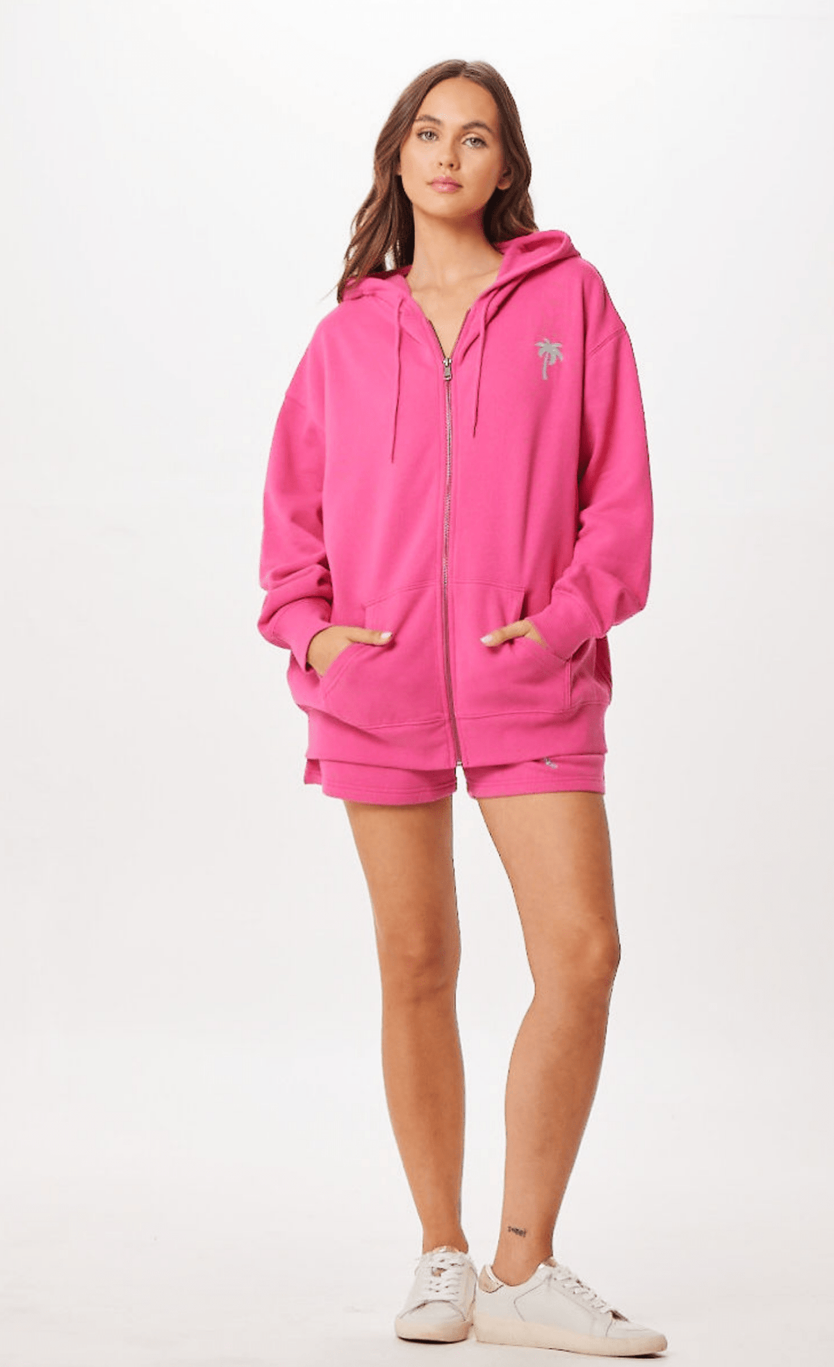 SEA LIGHT SWEAT 70S ZIP HOODIE