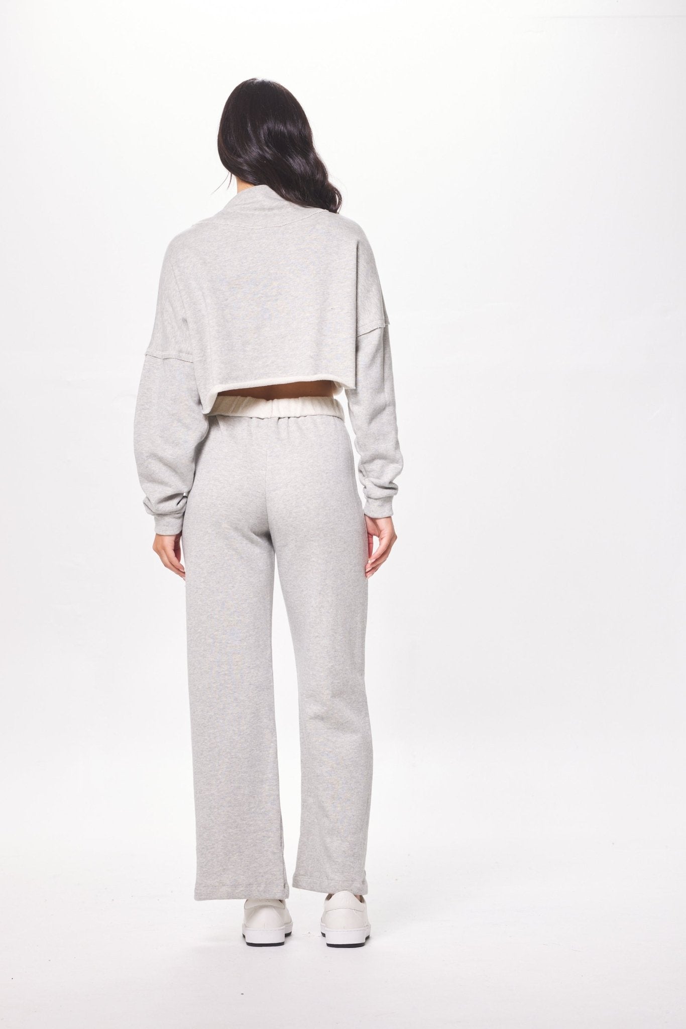 Hunter Grey Fleece Pant w/ Rollover Waistband
