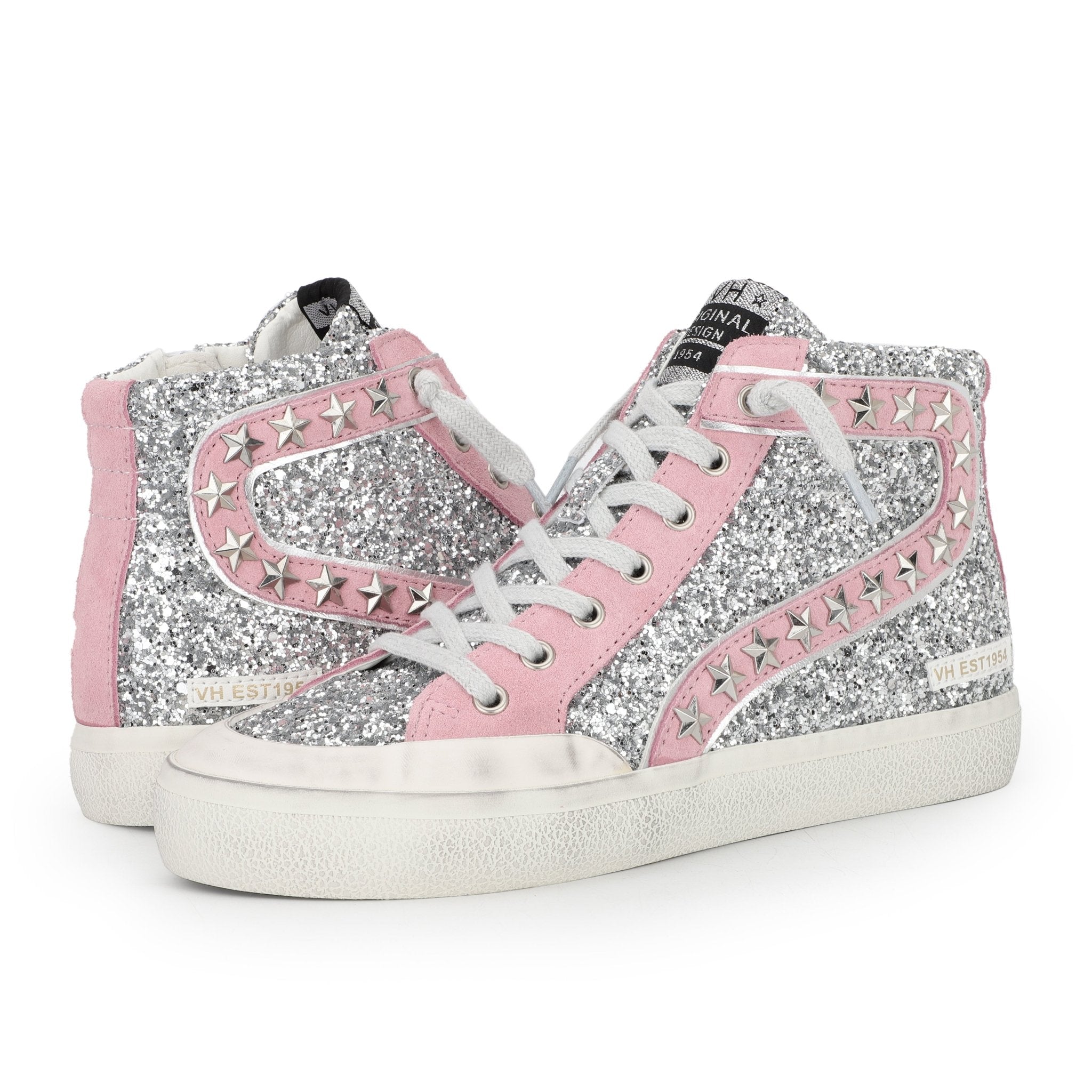 ILANA HIGH - SILVER GLITTER