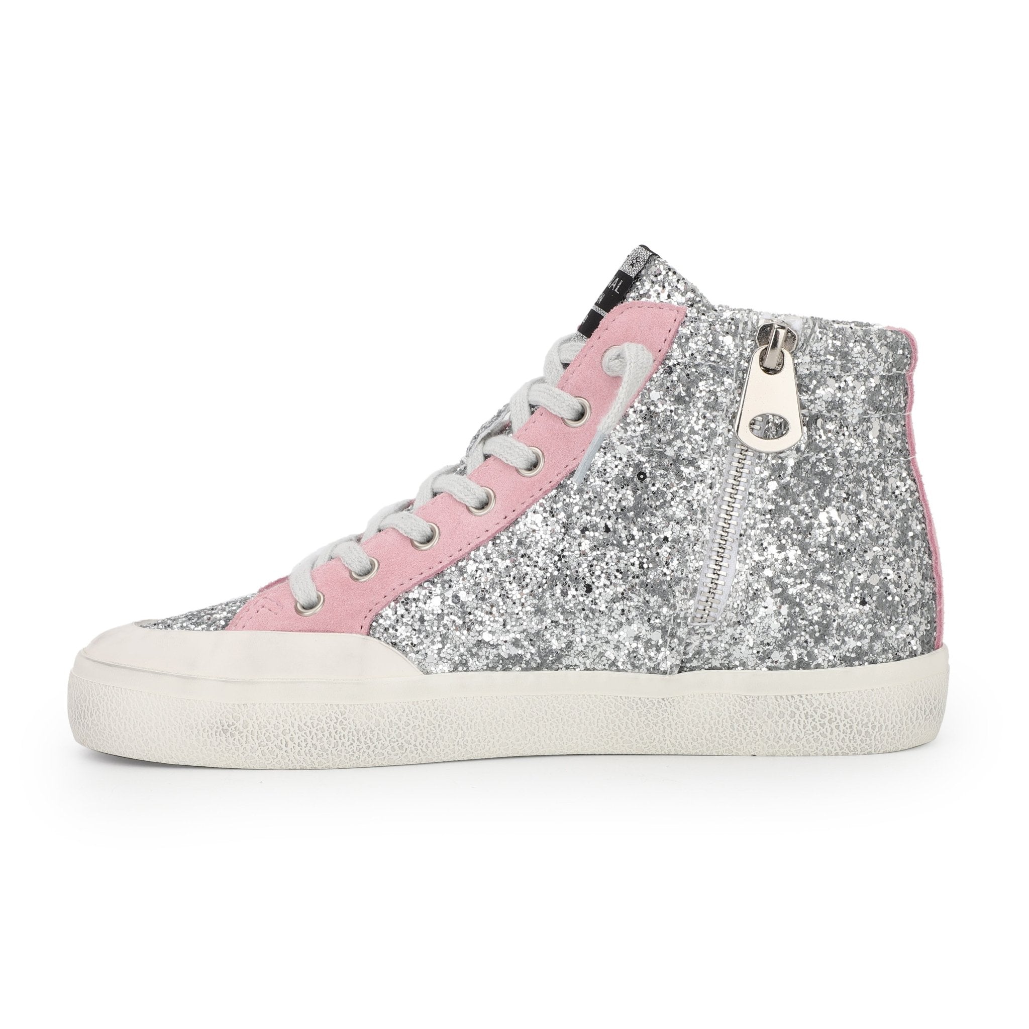 ILANA HIGH - SILVER GLITTER