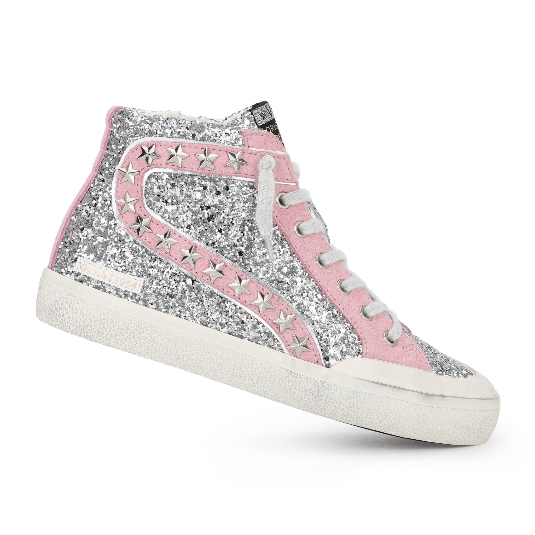 ILANA HIGH - SILVER GLITTER