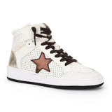 JOLENE - WHITE/BRONZE MULTI